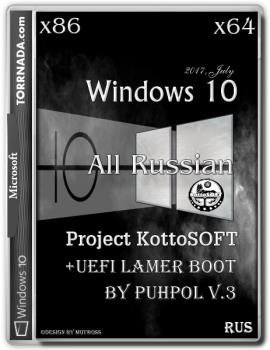 Windows 10 x86-x64 All Russian Project KottoSOFT + UEFI Lamer boot by puhpol v.3