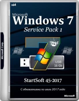 Windows 7 SP1 x64 AIO Release By StartSoft 45-2017 Мультиязычная