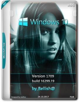 Windows 10 Light Pro RS-3 16299.19 (Ru-Ru) Bellish@ (x86)