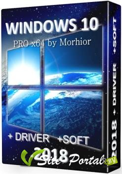 Windows 10 PRO x64 (2018) by Morhior + drivers and soft