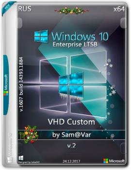 Windows 10 Ent LTSB 2017 64-bit ru VHD custom