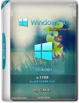 Windows 10 Enterprise RS3 G.M.A. QUADRO (x64)