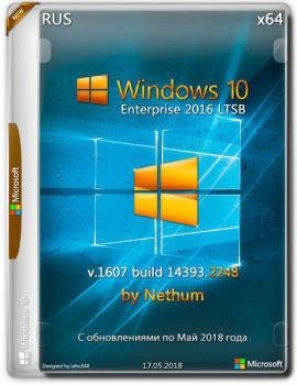 Windows 10 LTSB {x64} Build v.1607 build 14393.2248 / by Nethum