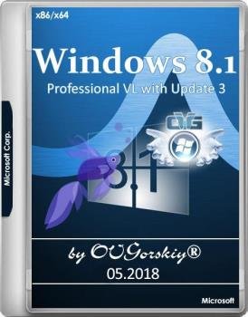 Microsoft® Windows® 8.1 Professional VL with Update 3 x86-x64 Ru by OVGorskiy® 05.2018