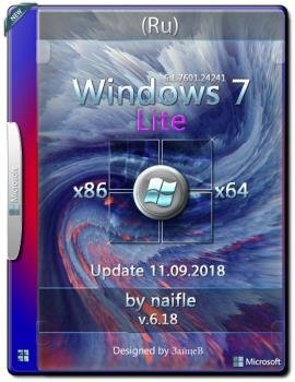 Windows 7 Ultimate SP1 Lite v.6.18 by naifle (x86/x64)