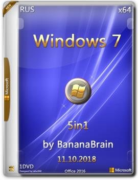 Windows 7 SP1 5in1 + Office 2016 (x64) (Rus) [11102018]