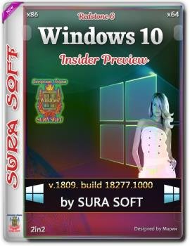 Windows 10 Insider Preview 18277.1000.181102-1446.RS PRERELEASE CLIENTCOMBINED UUP Redstone 6.by SU®A SOFT (x86-x64) (2018) [Rus/Eng]
