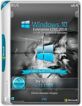 Windows_10_Enterprise_ltsc_2019_x64_Store Version 1809.107 _IZUAL_12_11_18 (esd) облегченная сборка