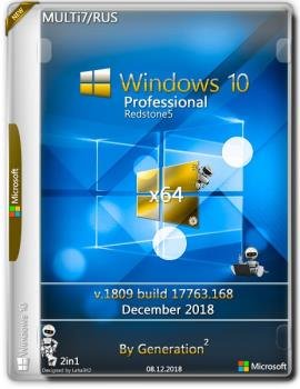 Windows 10 Pro x64 RS5 v.1809 ESD Dec 2018 by Generation2