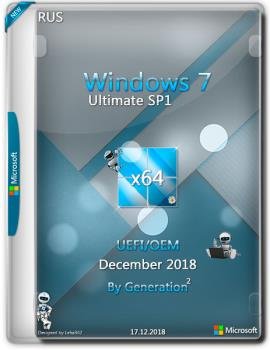 Windows 7  SP1 x64 OEM Dec2018 by Generation2