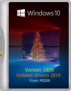Windows 10 1809 ISO (Updated January'19)   MSDN by W.Z.T