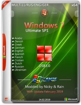 Windows 7 Ultimate SP1 x64 USB3.0 Modded by Nicky & Rain v.2