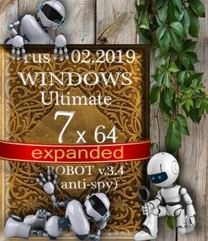 Windows 7 Максимальная ROBOT by novik v.3.3 (anti-spy) (x64)