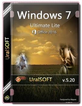 Легкая сборка Windows 7x86x64 Ultimate Lite & Office2016 by Uralsoft