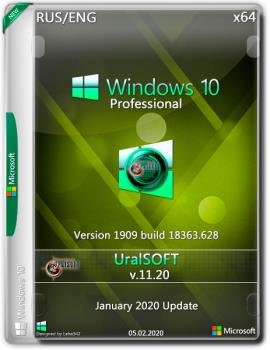 Windows 10x86x64 Pro (1909) 18363.628 by Uralsoft
