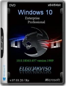 Windows 10 2in1 VL (x64) Elgujakviso Edition (v.07.03.20)
