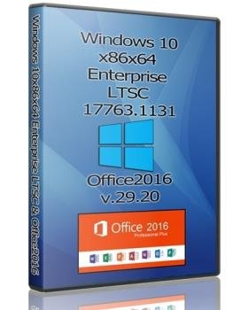 Windows 10x86x64 Enterprise LTSC 17763.1131 + Офисный пакет 2016 by Uralsoft