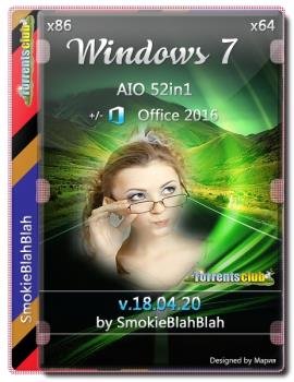 Windows 7 SP1 (x86/x64) 52in1 +/-  2016  SmokieBlahBlah 18.04.20