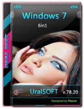  Windows 7x86x64 6 in 1 by Uralsoft