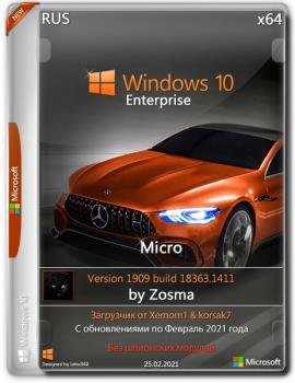 Windows 10 Enterprise x64 micro 1909.18363.1411 by Zosma