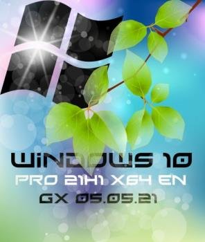Windows 10 PRO 21H1 x64 EN [GX 05.05.21]