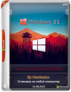 Windows 11 22H2 x64  by OneSmiLe 23531.1001