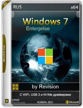 Windows 7 Enterprise  WiFi, LAN, USB3  NVMe  by Revision