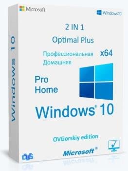 Windows 10 Pro-Home Optim Plus x64 22H2  by OVGorskiy 01.2024