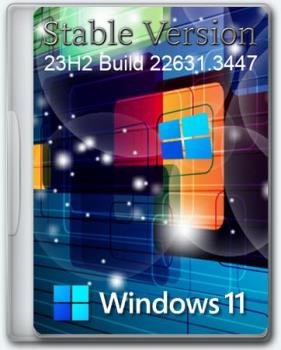 Windows 11 Pro Stable Version 23H2 [22631.3447] 