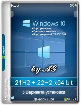 Windows 10 22H2 3in1 x64   by AG 12.2024 [19045.5247]