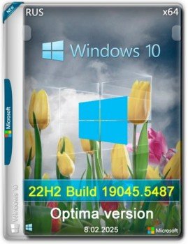 Windows 10 Optima Pro 22H2 19045.5487 x64