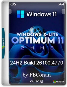 Windows 11 Pro X-Lite 24H2 Build 26100.4770 by FBConan
