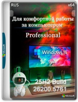  Windows 11 25H2 Pro Build 26200.5761