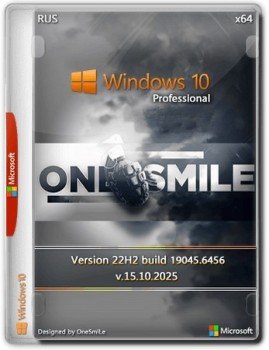 Windows 10 Pro by OneSmiLe 22H2 build 19045.6456