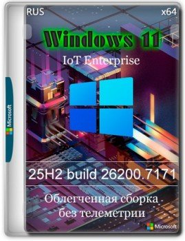 Windows 11 Lite IoT Enterprise 25H2 build 26200.7171