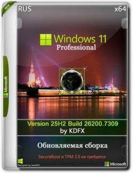 Windows 11 Pro 25H2 Build 26200.7309 by KDFX Variant 2