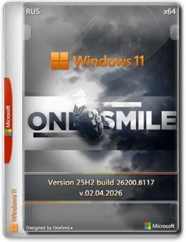 ������ Windows 11 25H2 x64 by OneSmiLe [26200.8117]