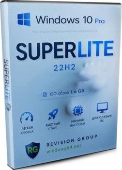 Windows 10 Super Lite Pro 22H2 Build 19045.7417 by Revision