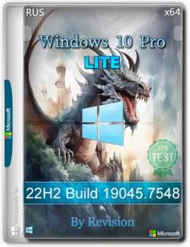 Windows 10 Pro 22H2 Lite Build 19045.7548 by Revision