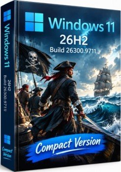 Windows 11 26H2 Build 26300.9711 Compact Version